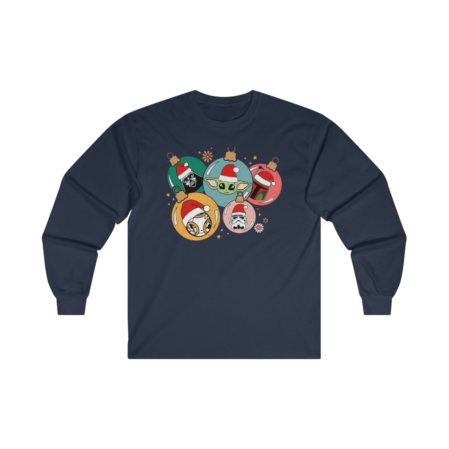 OMNI™ Star Wars Christmas Themed Unisex Ultra Cotton Long Sleeve T-Shirt