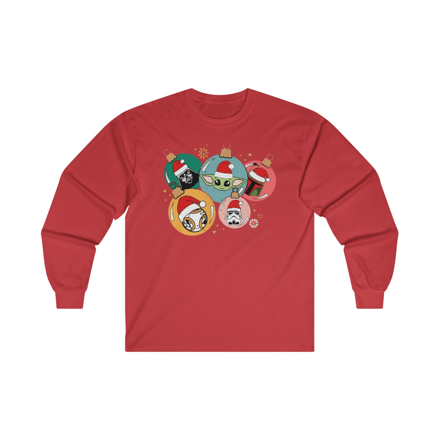 OMNI™ Star Wars Christmas Themed Unisex Ultra Cotton Long Sleeve T-Shirt