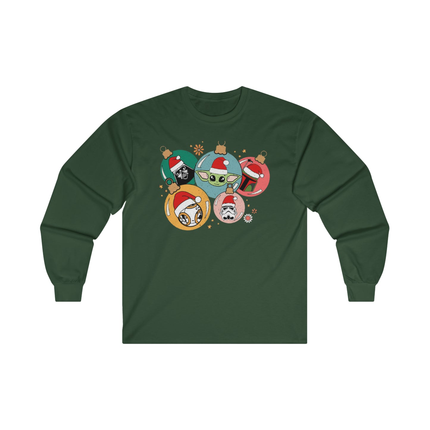 OMNI™ Star Wars Christmas Themed Unisex Ultra Cotton Long Sleeve T-Shirt