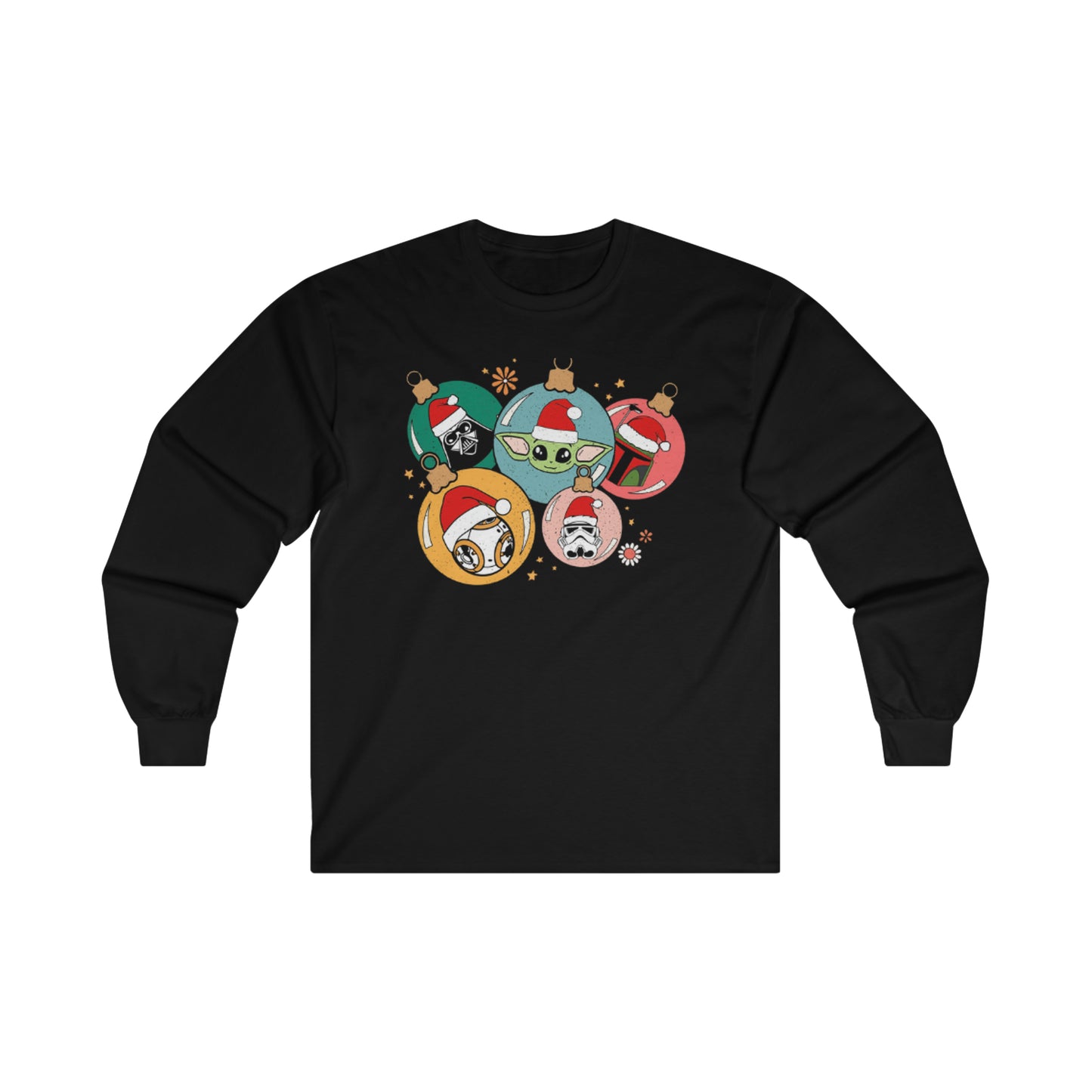 OMNI™ Star Wars Christmas Themed Unisex Ultra Cotton Long Sleeve T-Shirt
