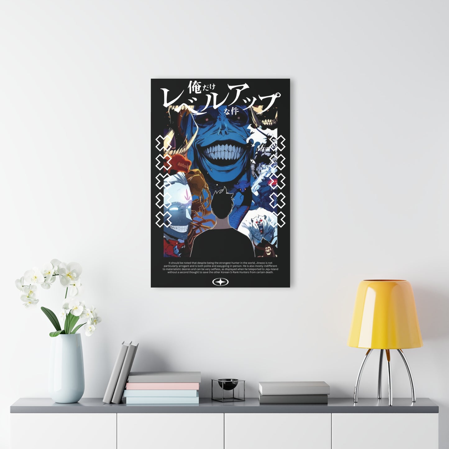 OMNI™ Solo Leveling Sung Jin-Woo vs Statue of God Acrylic Print
