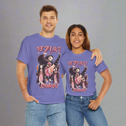 OMNI™ Demon Slayer Nezuko Kamado Unisex Heavy Cotton T-Shirt
