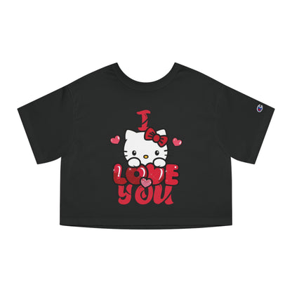 OMNI™ Hello Kitty Valentine's Day Champion Women's Heritage Cropped T-Shirt