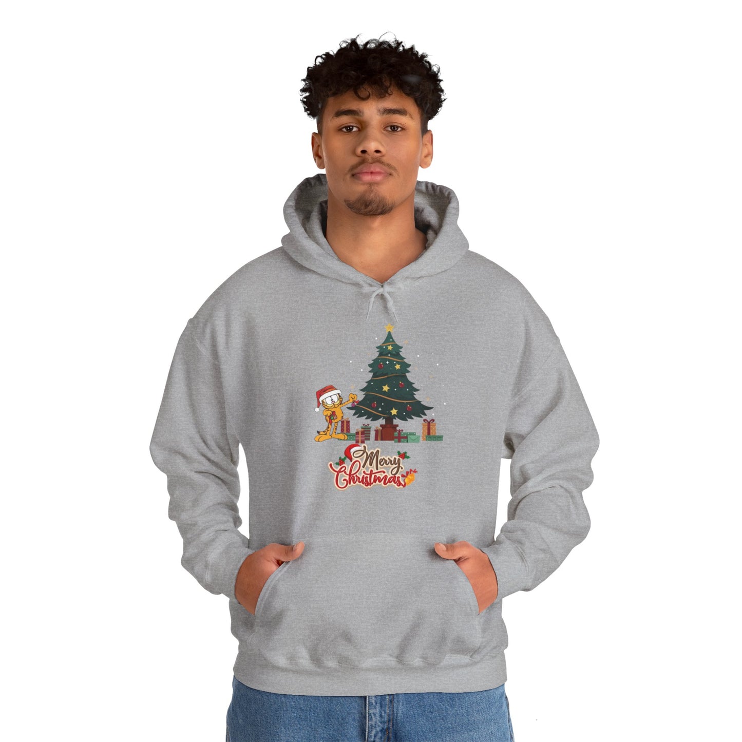 OMNI™ Garfield Christmas Themed Unisex Hoodie