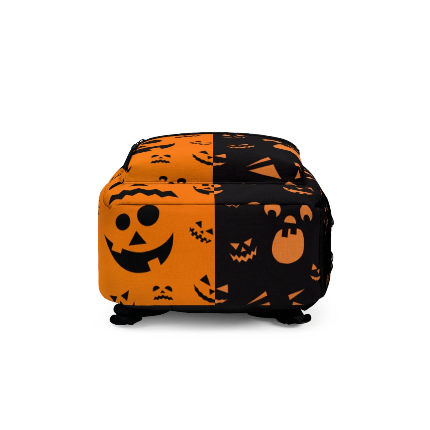 OMNI™ Orange and Black Jack O'Lantern Grin Backpack