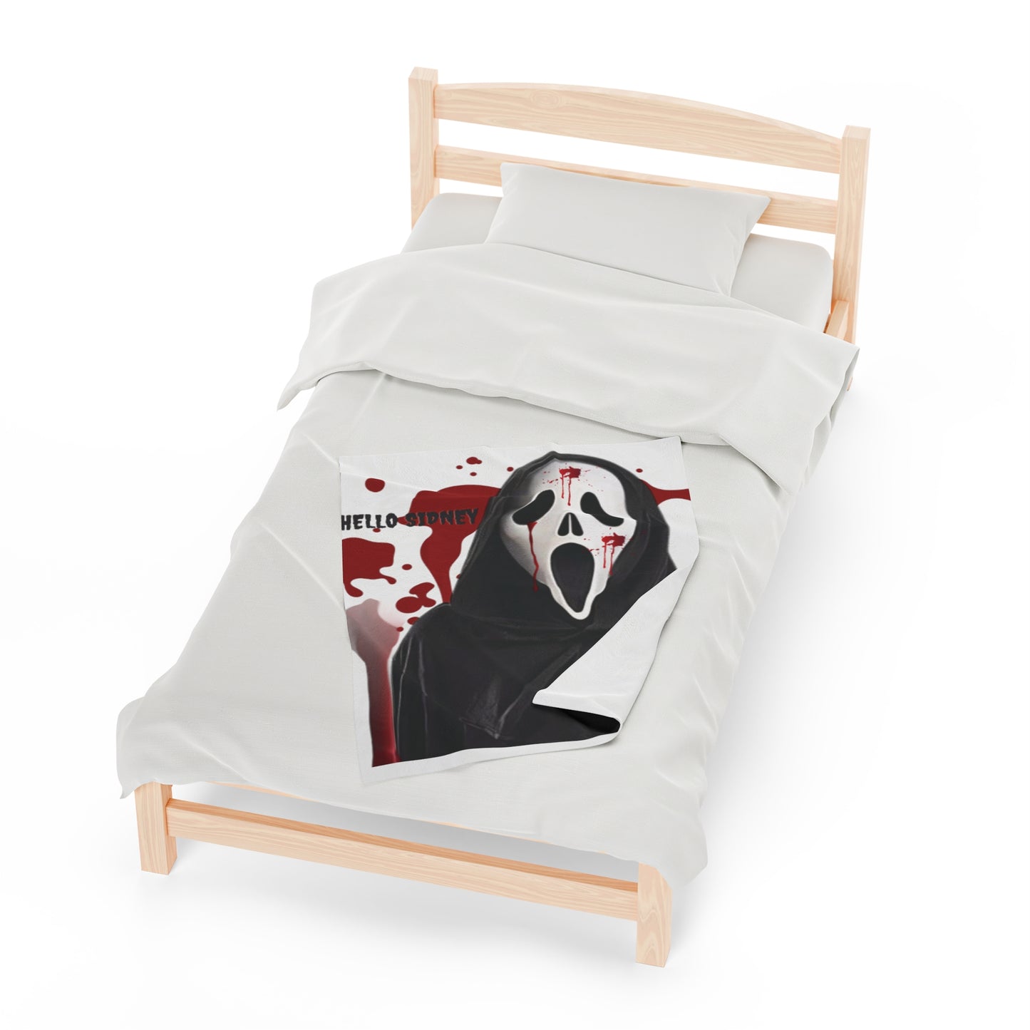 OMNI™ Ghostface Design Velveteen Plush Blanket