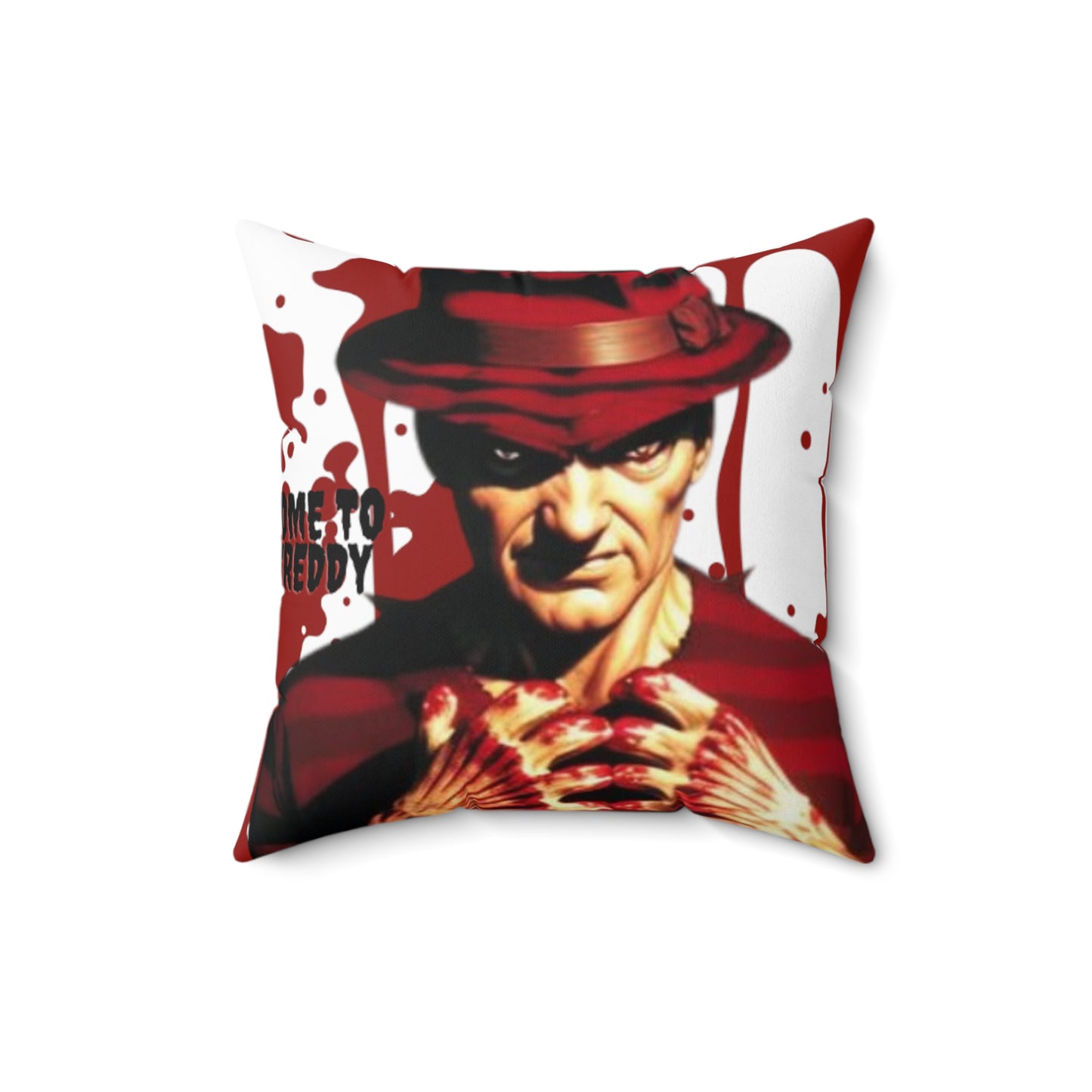 OMNI™ Freddy Krueger Design Spun Polyester Square Pillow