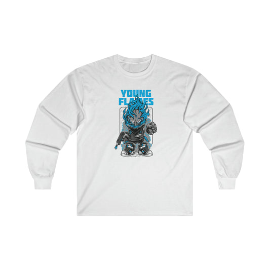 OMNI™ Young Flames Unisex Ultra Cotton Long Sleeve T-Shirt