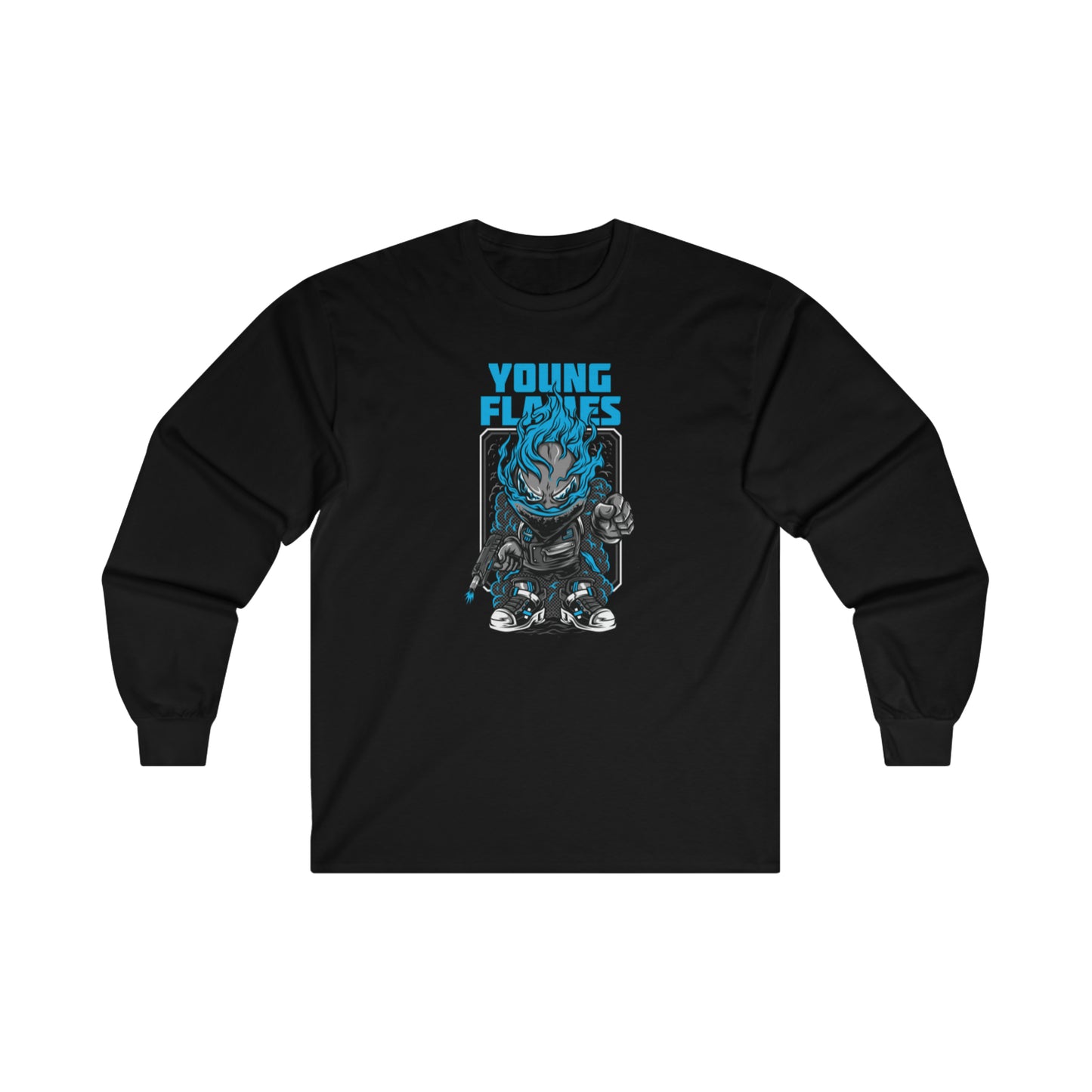 OMNI™ Young Flames Unisex Ultra Cotton Long Sleeve T-Shirt