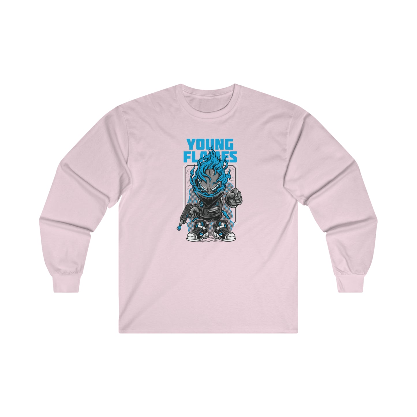 OMNI™ Young Flames Unisex Ultra Cotton Long Sleeve T-Shirt