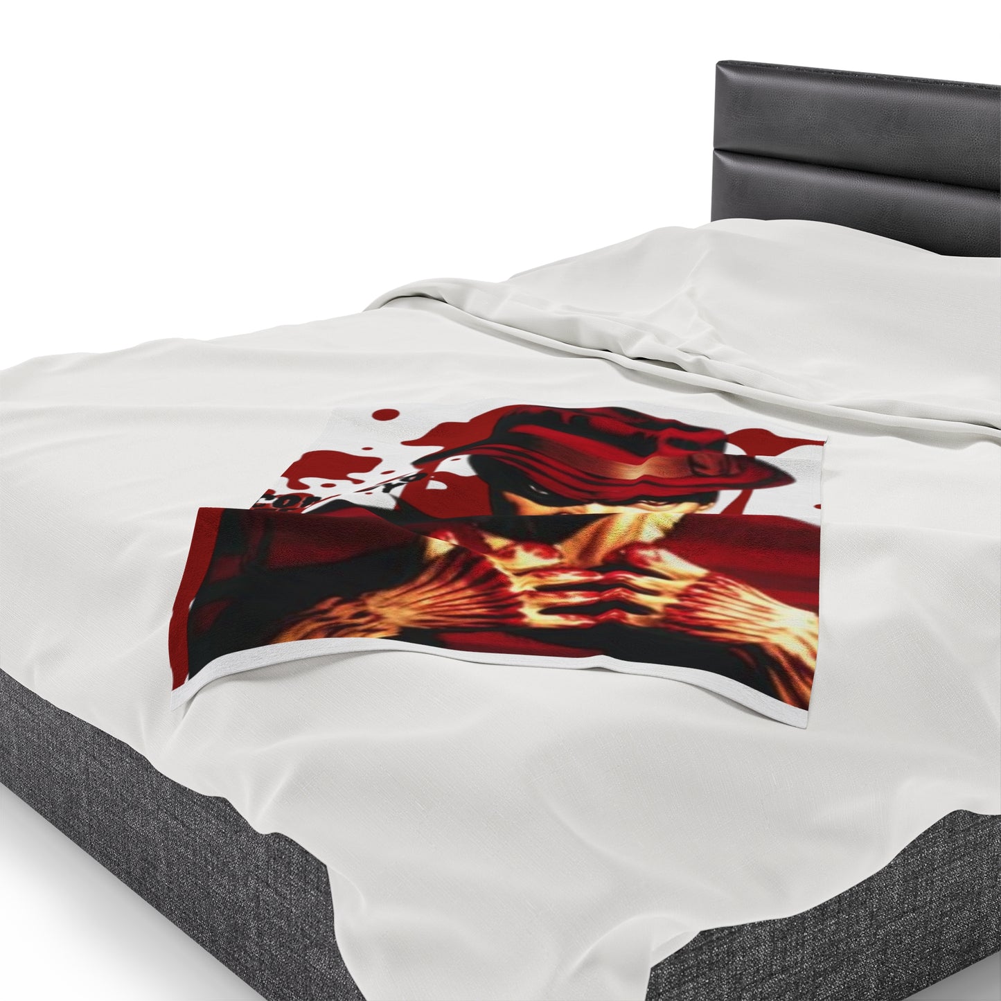 OMNI™ Freddy Krueger Design Velveteen Plush Blanket