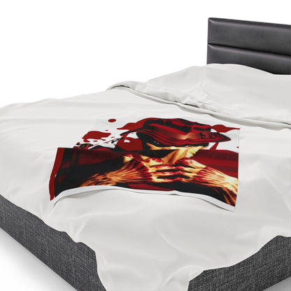 OMNI™ Freddy Krueger Design Velveteen Plush Blanket