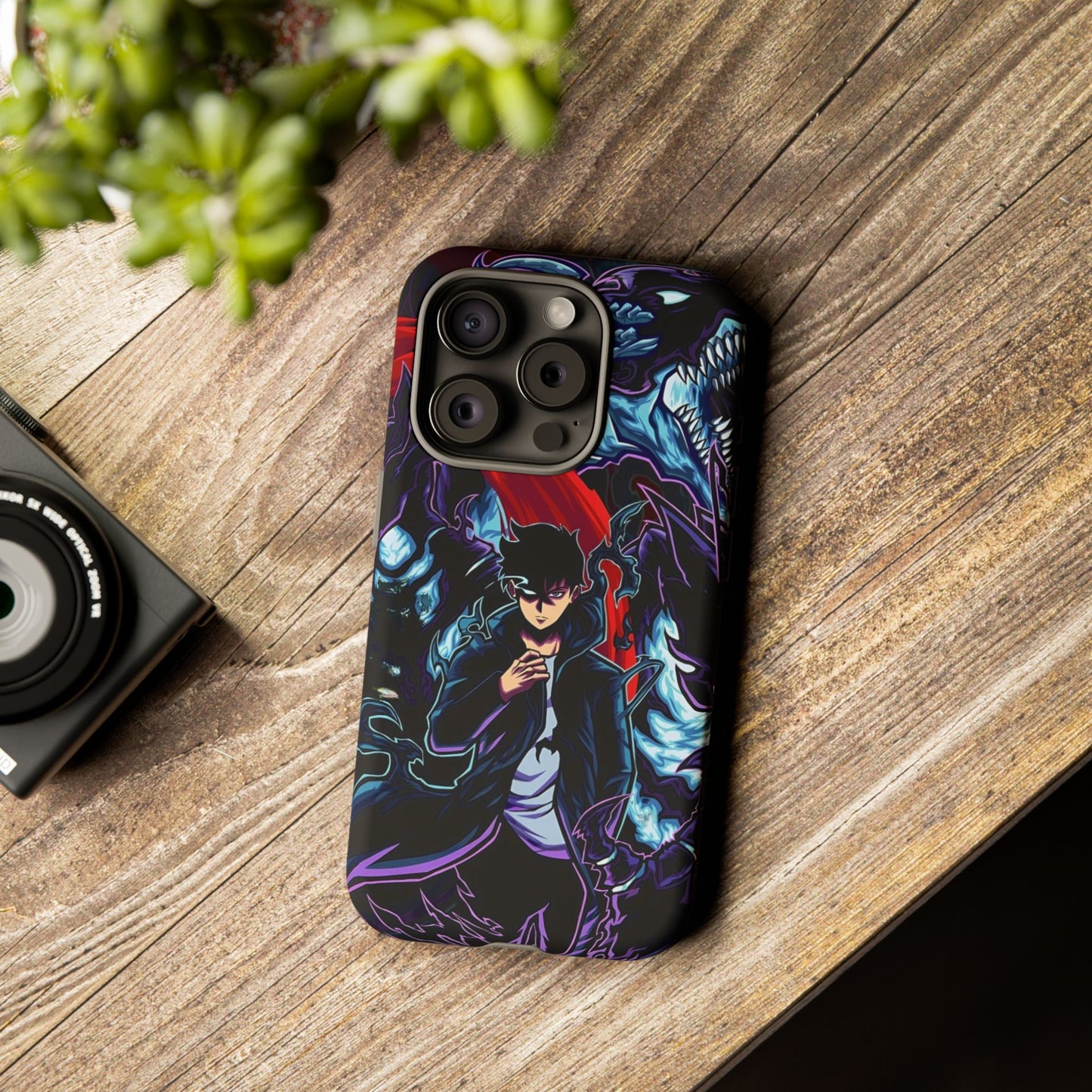 OMNI™ Solo Leveling (Sung Jin Woo and Kamish) Double Layered Phone Cases