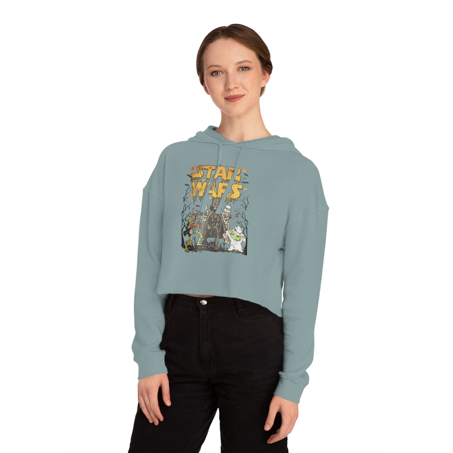 OMNI™ Star Wars Halloween Women’s Cropped Hoodie