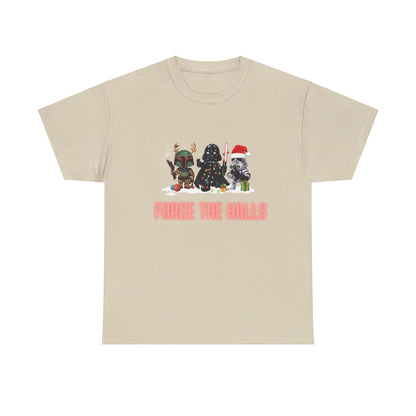 OMNI™ Star Wars Trio (Darth Vader, Boba Fett and Stromtrooper) Christmas Themed  Unisex Heavy Cotton T-Shirt