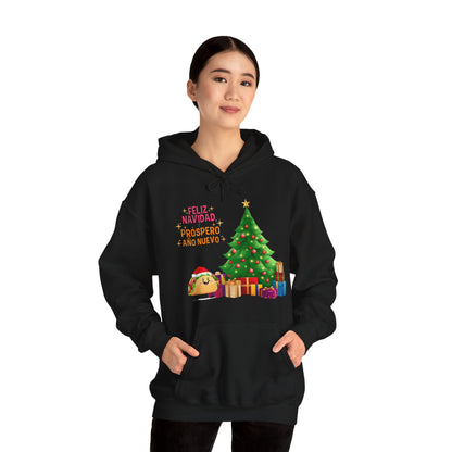 OMNI™ Taco Santa Christmas Holiday Themed Unisex Hoodie