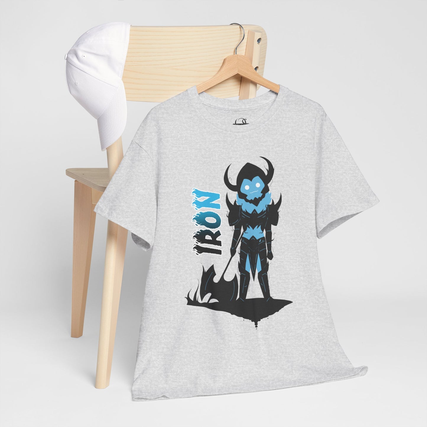 OMNI™ Solo Leveling Chibi Iron Unisex Heavy Cotton T-Shirt