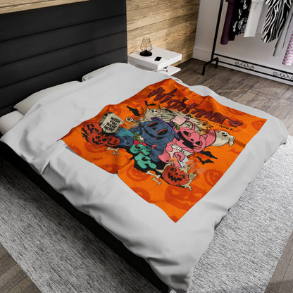 OMNI™ Nightmare On Main Street Velveteen Plush Blanket