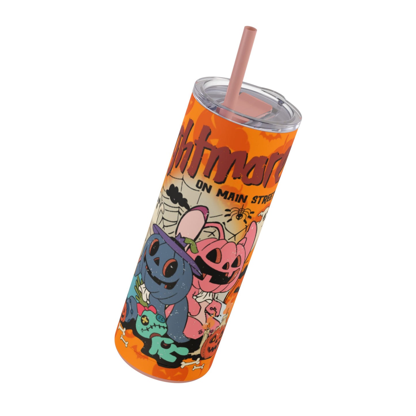 OMNI™ Nightmare On Main Street Maars Maker Skinny Matte Tumbler
