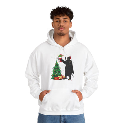 OMNI™ Star Wars Mandalorian and Baby Yoda Christmas Themed Unisex Hoodie