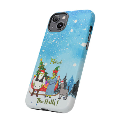 OMNI™ Shrek The Halls! (Shrek Trio: Shrek, Fiona and Donkey) Christmas Themed Phone Cases