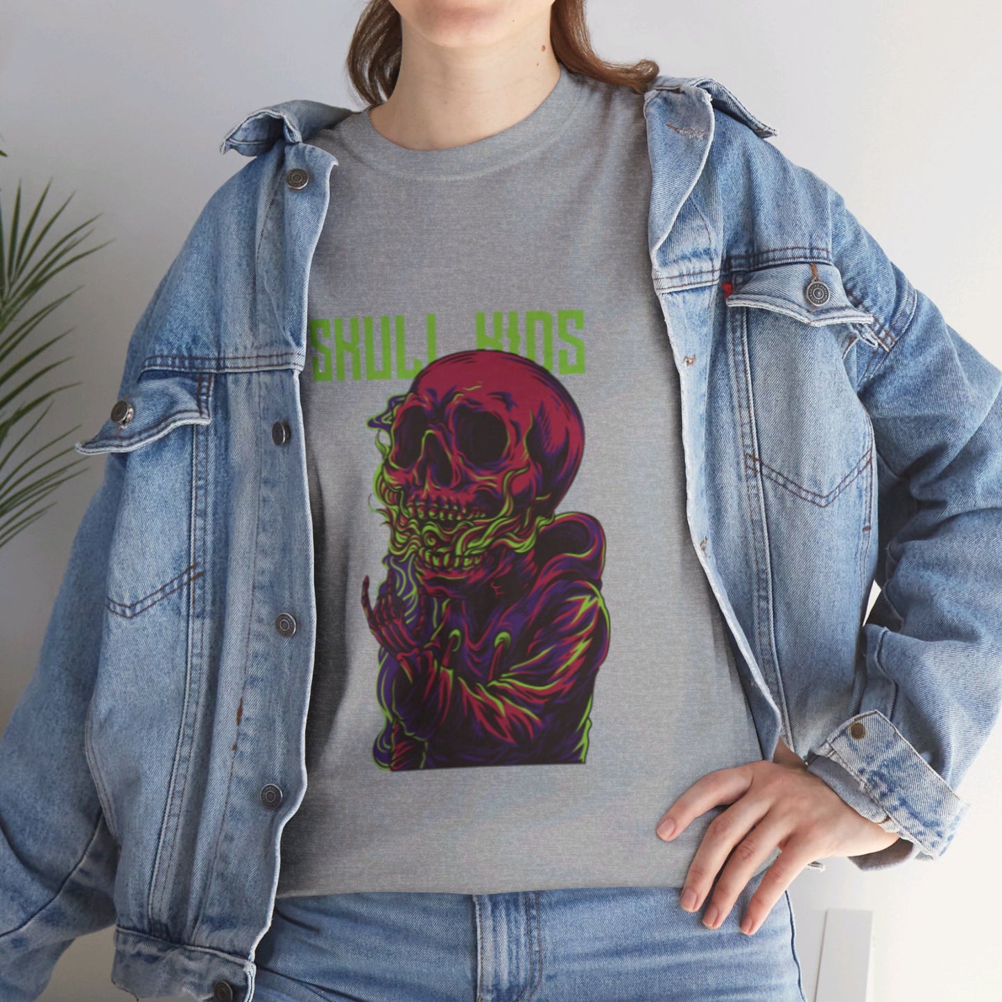 OMNI™ Skull Kids Unisex Heavy Cotton T-Shirt