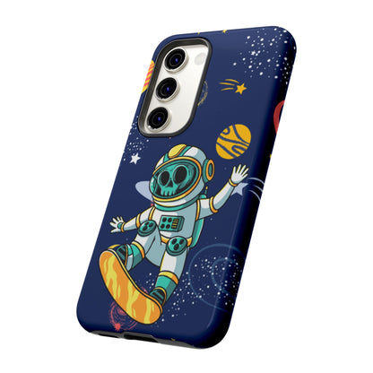 OMNI™ Skeleton Astronaut Space Surfer Double Layered Phone Case