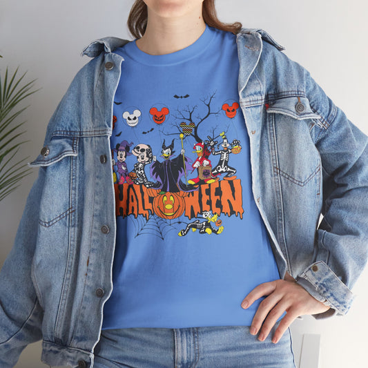 OMNI™ Classic Cartoon Halloween Unisex Heavy Cotton T-Shirt