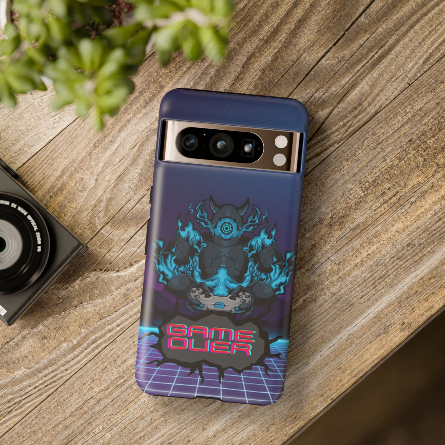 OMNI™ Game Over Gaming Background Double Layered Phone Case