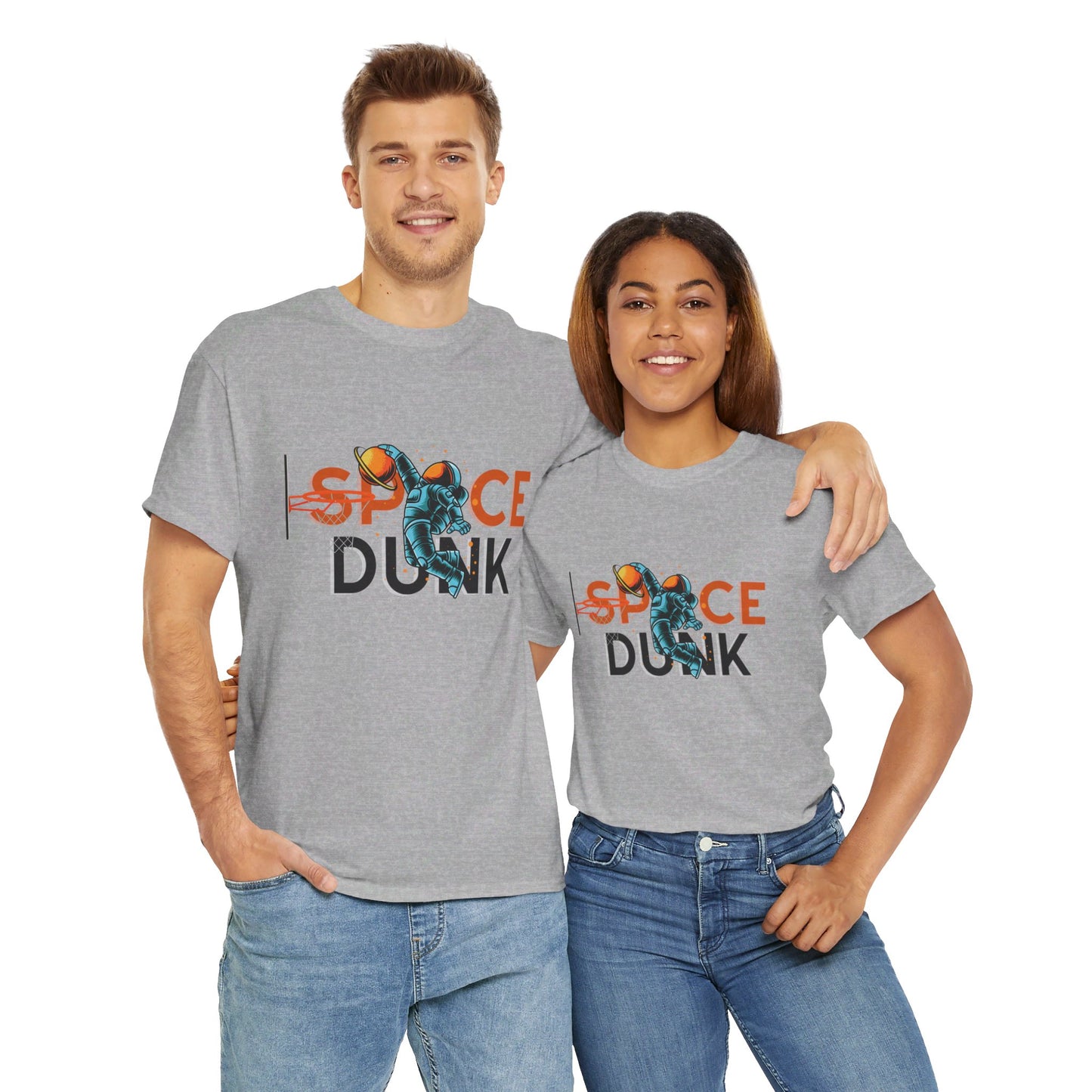 OMNI™ Space Dunk Unisex Heavy Cotton T-Shirt