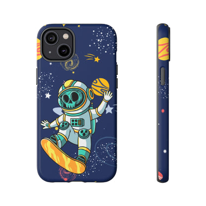 OMNI™ Skeleton Astronaut Space Surfer Double Layered Phone Case