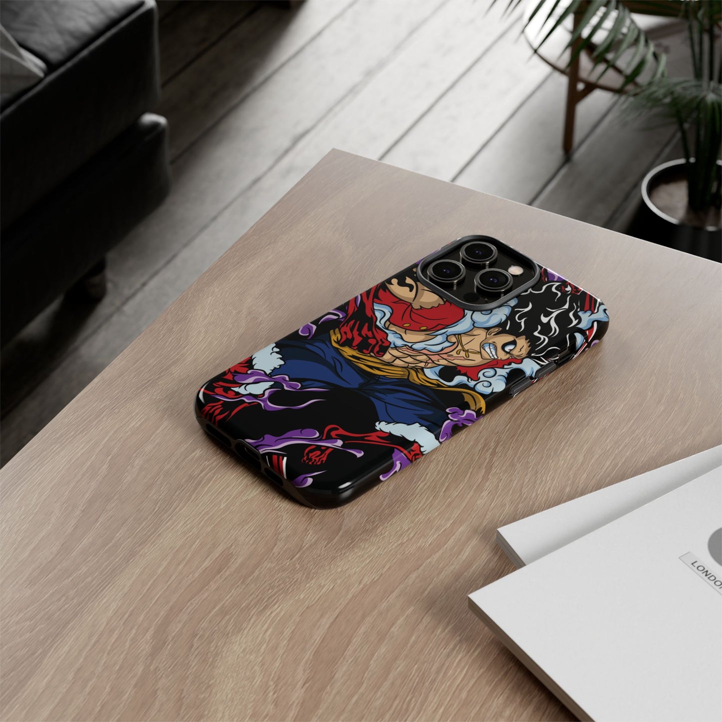 OMNI™ One Piece Luffy Gear 4 Gum Gum Gatling Double Layered Phone Case