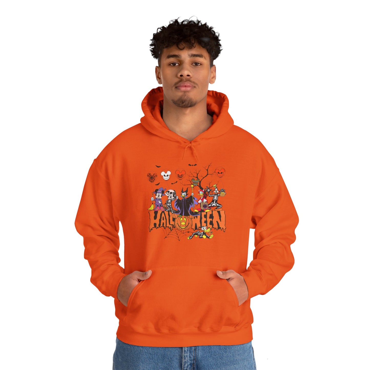 OMNI™ Classic Cartoon Halloween Unisex Heavy Blend Hoodie