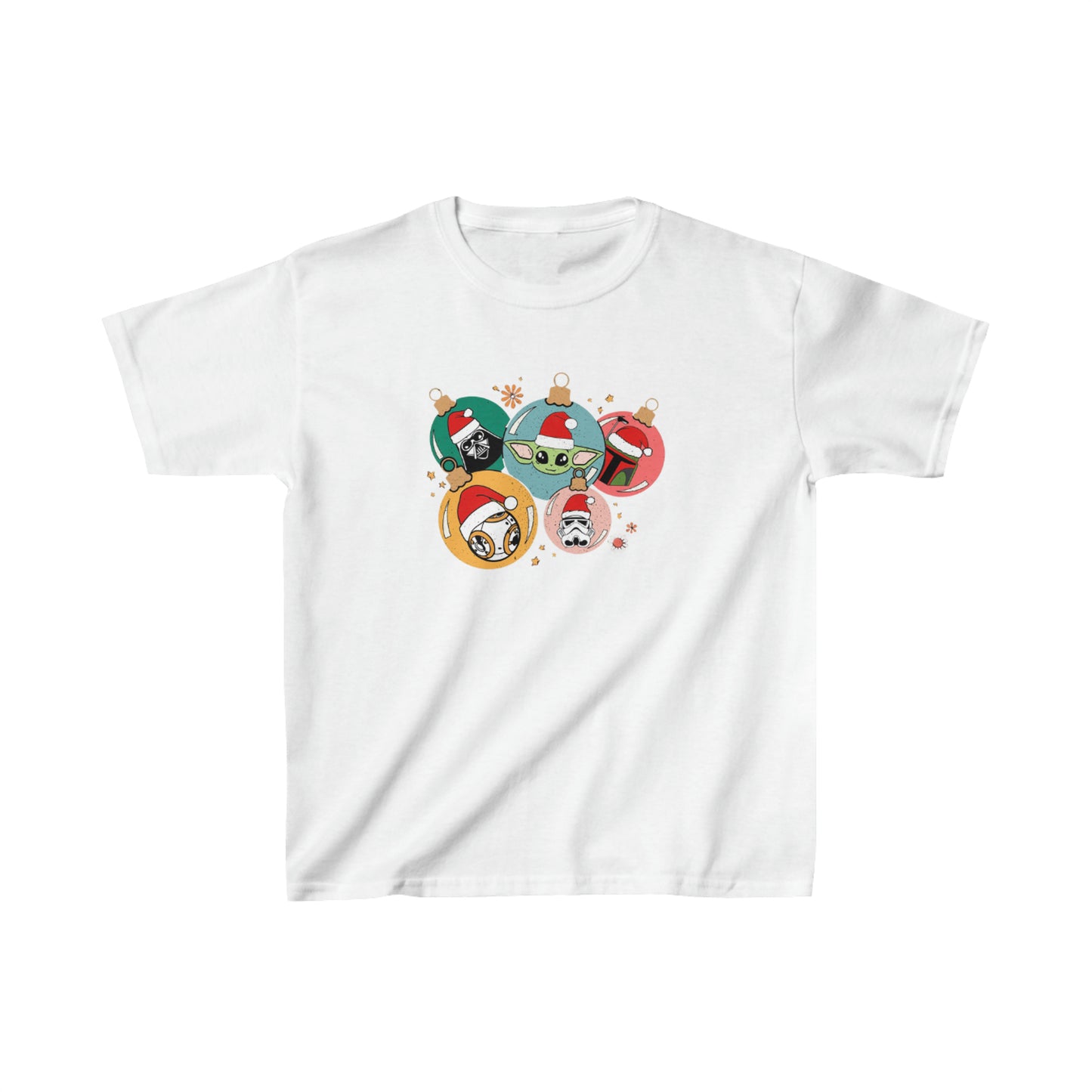 OMNI™ Star Wars Christmas Themed Kids Heavy Cotton T-Shirt