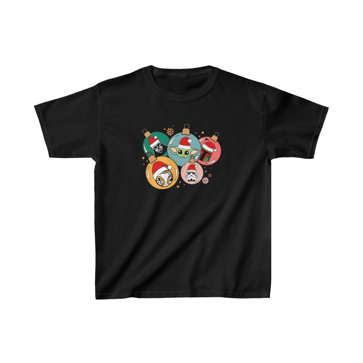 OMNI™ Star Wars Christmas Themed Kids Heavy Cotton T-Shirt