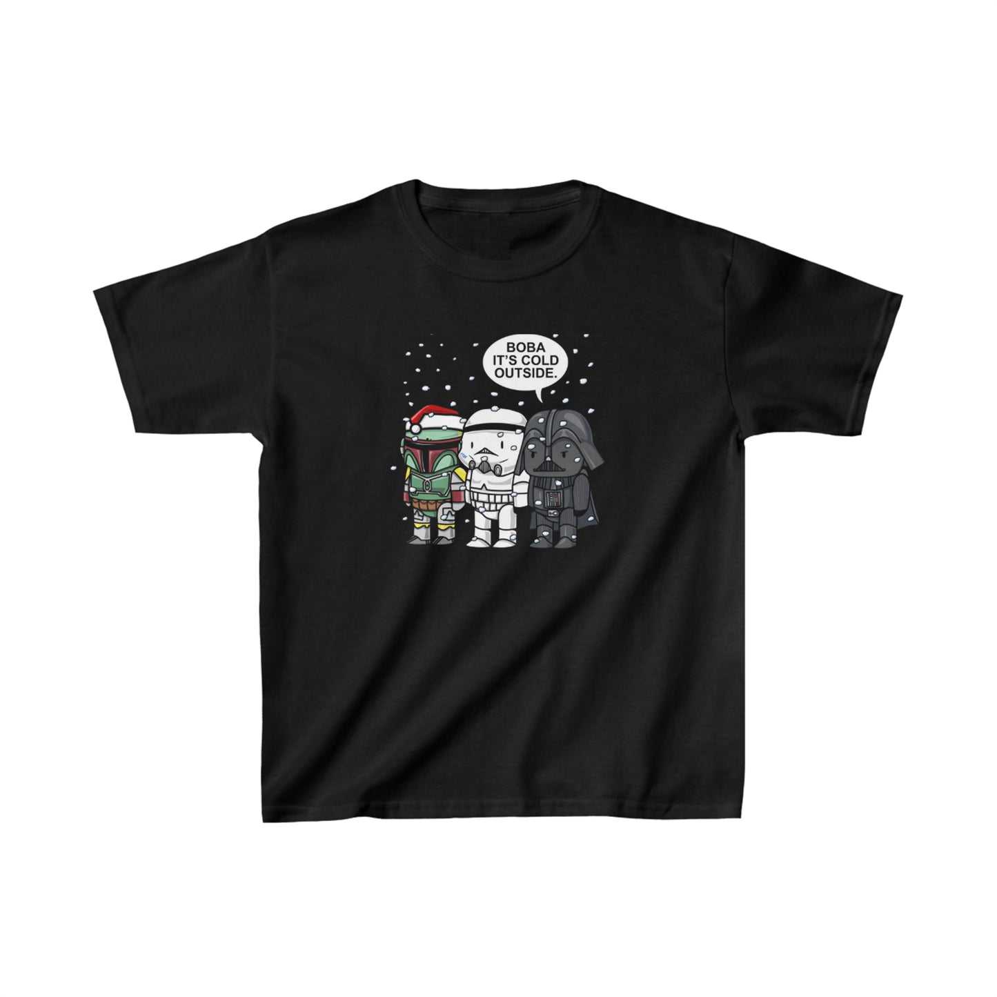 OMNI™ Star Wars Darth Vader Trio Christmas Themed Kids Heavy Cotton T-Shirt