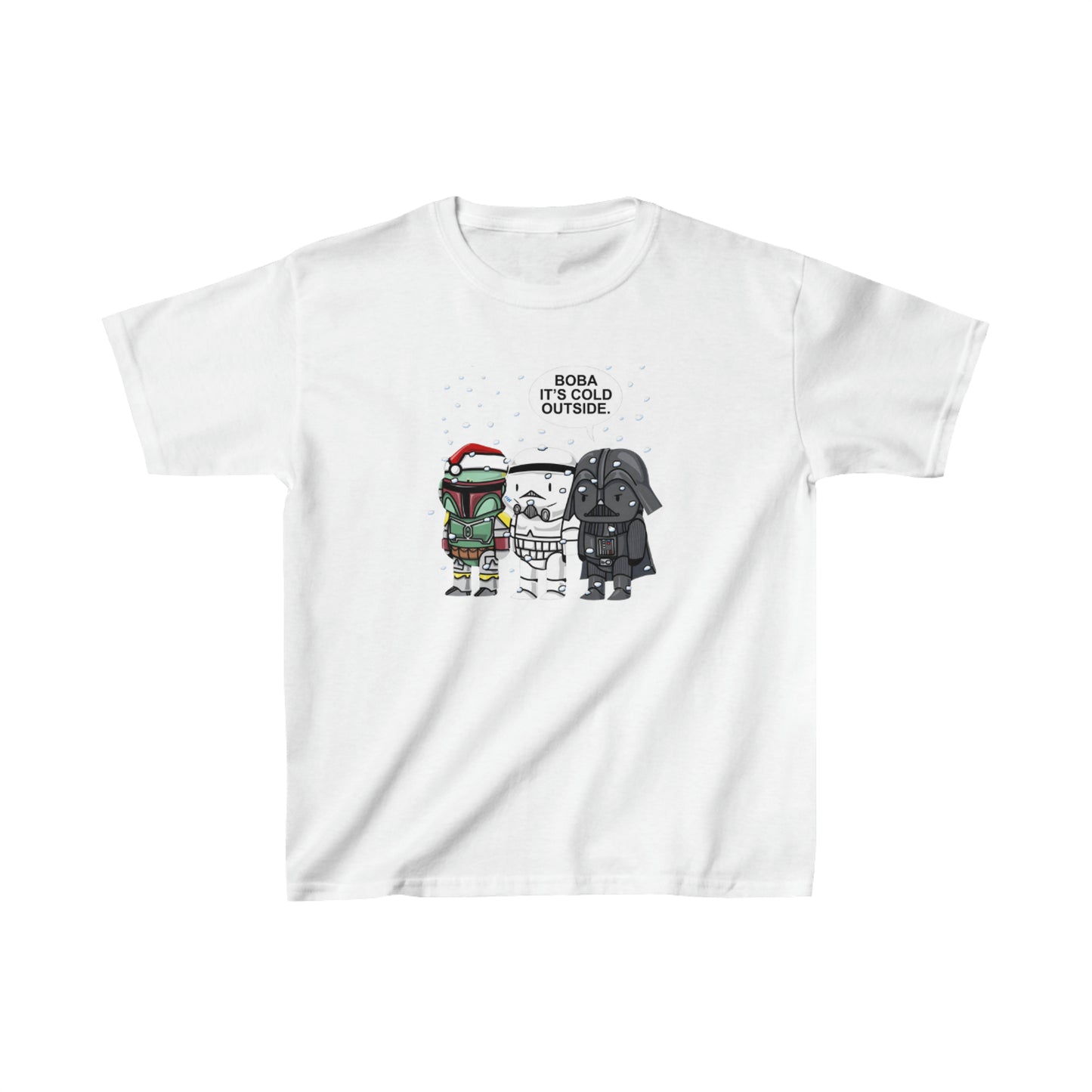 OMNI™ Star Wars Darth Vader Trio Christmas Themed Kids Heavy Cotton T-Shirt