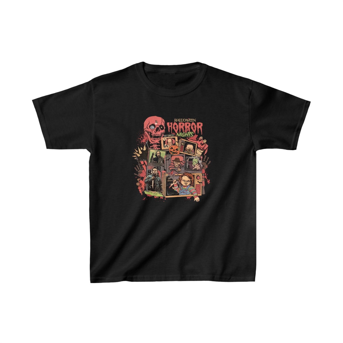 OMNI™ Halloween Horror Nights Unisex Kids Heavy Cotton T-Shirt