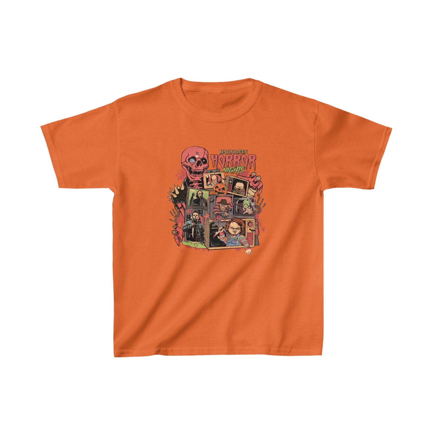 OMNI™ Halloween Horror Nights Unisex Kids Heavy Cotton T-Shirt