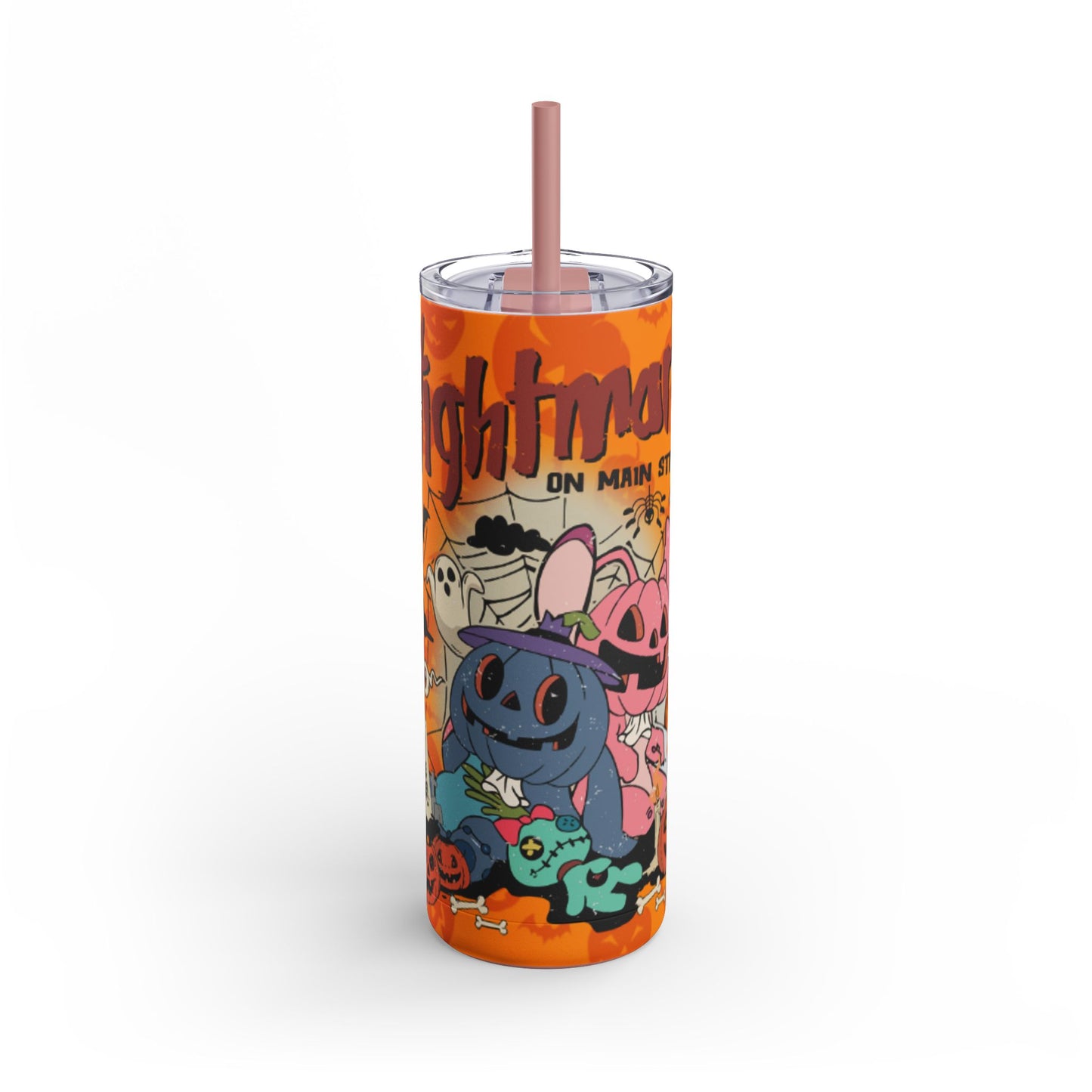 OMNI™ Nightmare On Main Street Maars Maker Skinny Matte Tumbler