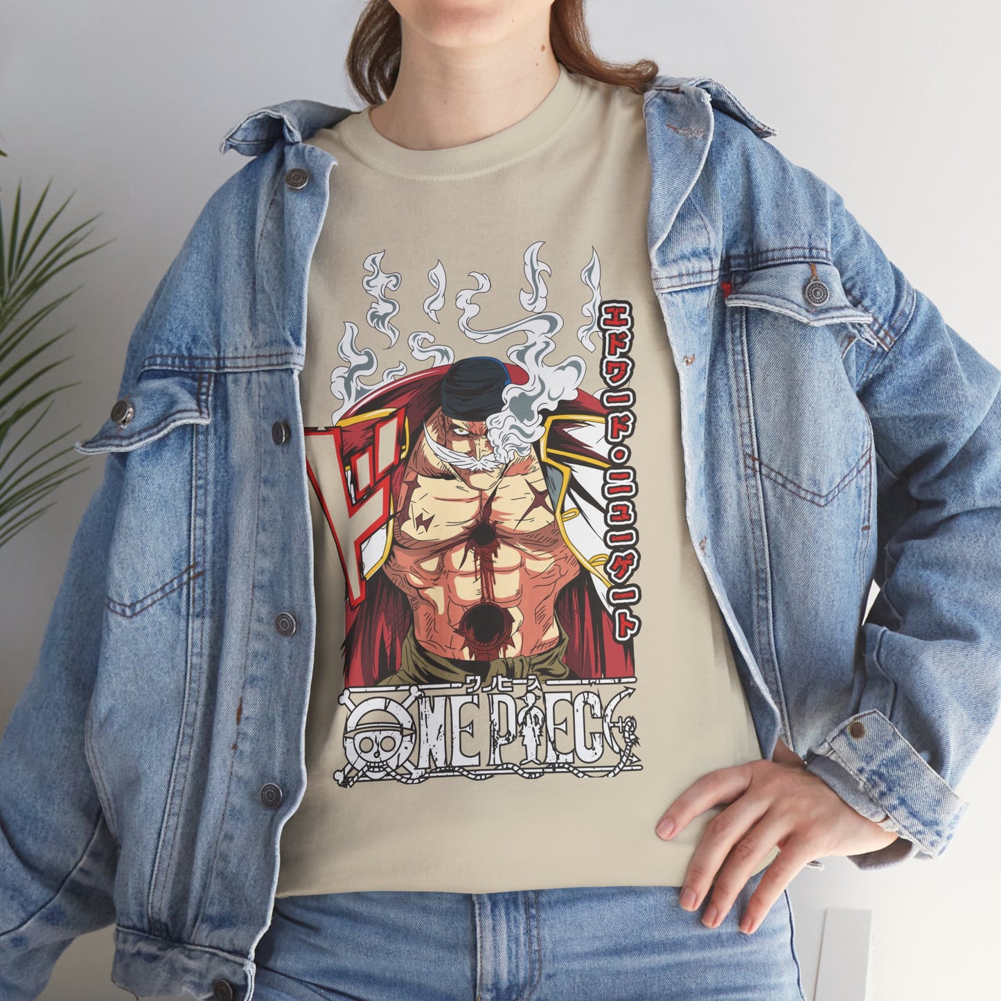 OMNI™ One Piece Edward "Whitebeard" Newgate Unisex Heavy Cotton T-Shirt