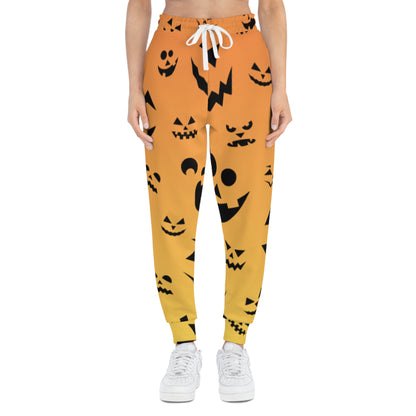 OMNI™ Jack O'Lantern Grin Unisex Athletic Joggers