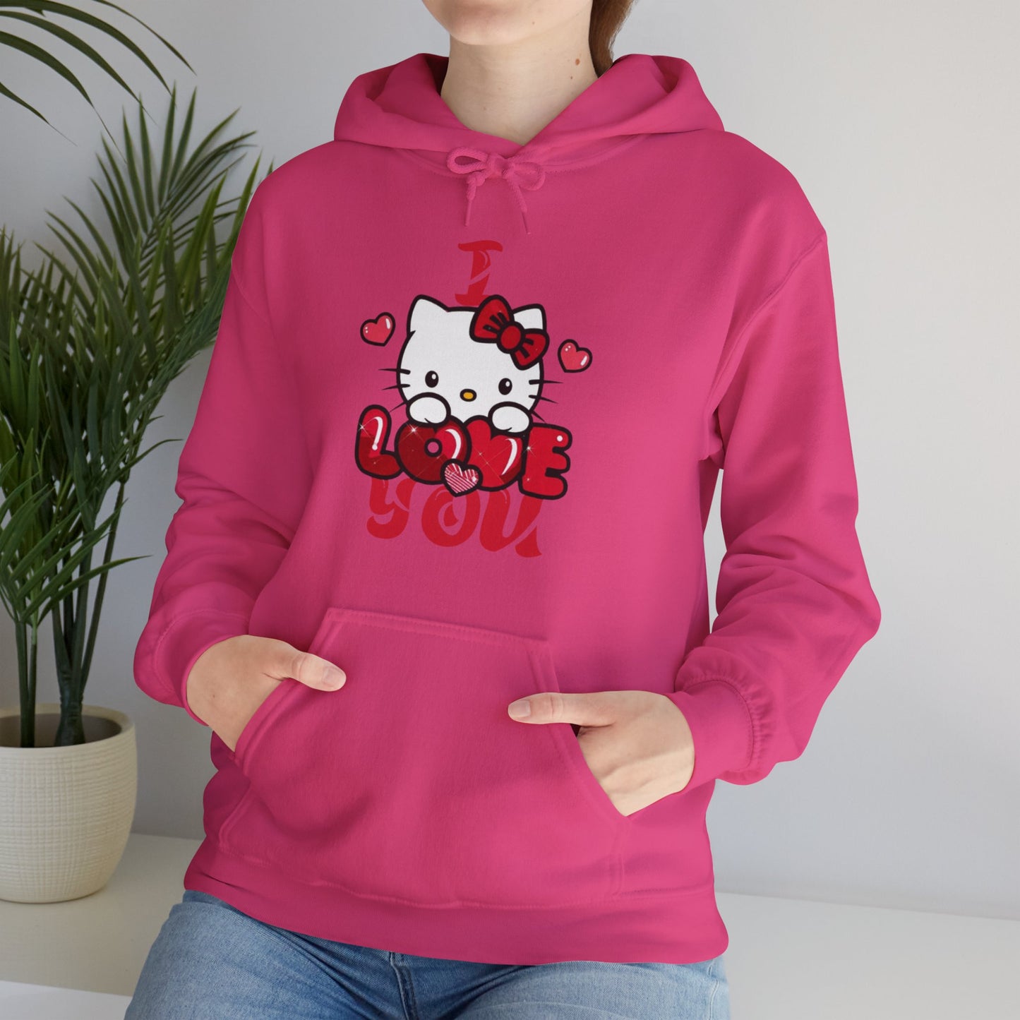 OMNI™ Hello Kitty Valentine's Day Unisex Heavy Blend Hoodie