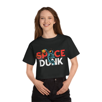 OMNI™ Space Dunk Champion Women's Heritage Cropped T-Shirt