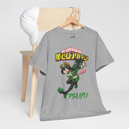 OMNI™ My Hero Academia Tsuyu Asui Unisex Heavy Cotton T-Shirt