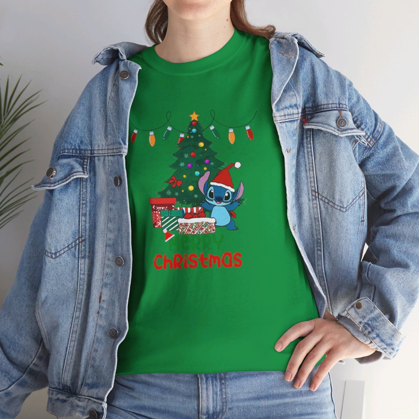 OMNI™ Stitch Christmas Themed Unisex Heavy Cotton T-Shirt