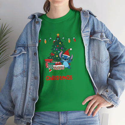 OMNI™ Stitch Christmas Themed Unisex Heavy Cotton T-Shirt