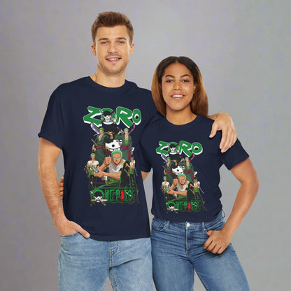 OMNI™ One Piece Zoro Unisex Heavy Cotton T-Shirt