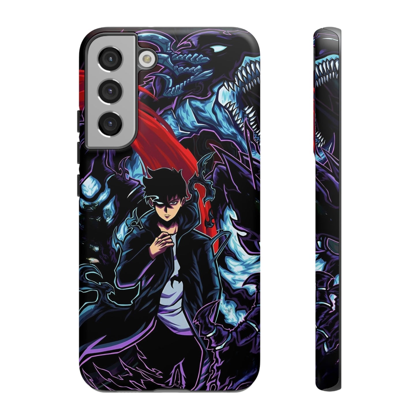 OMNI™ Solo Leveling (Sung Jin Woo and Kamish) Double Layered Phone Cases