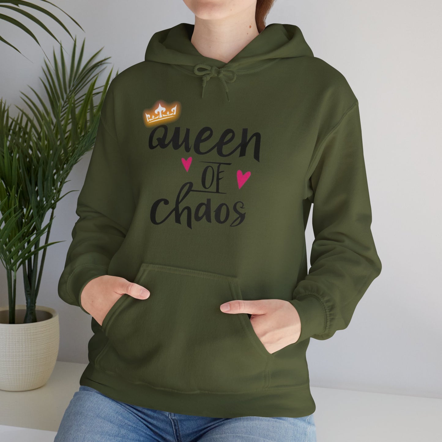 OMNI™ Queen Of Chaos Women's Heavy Blend Hoodie